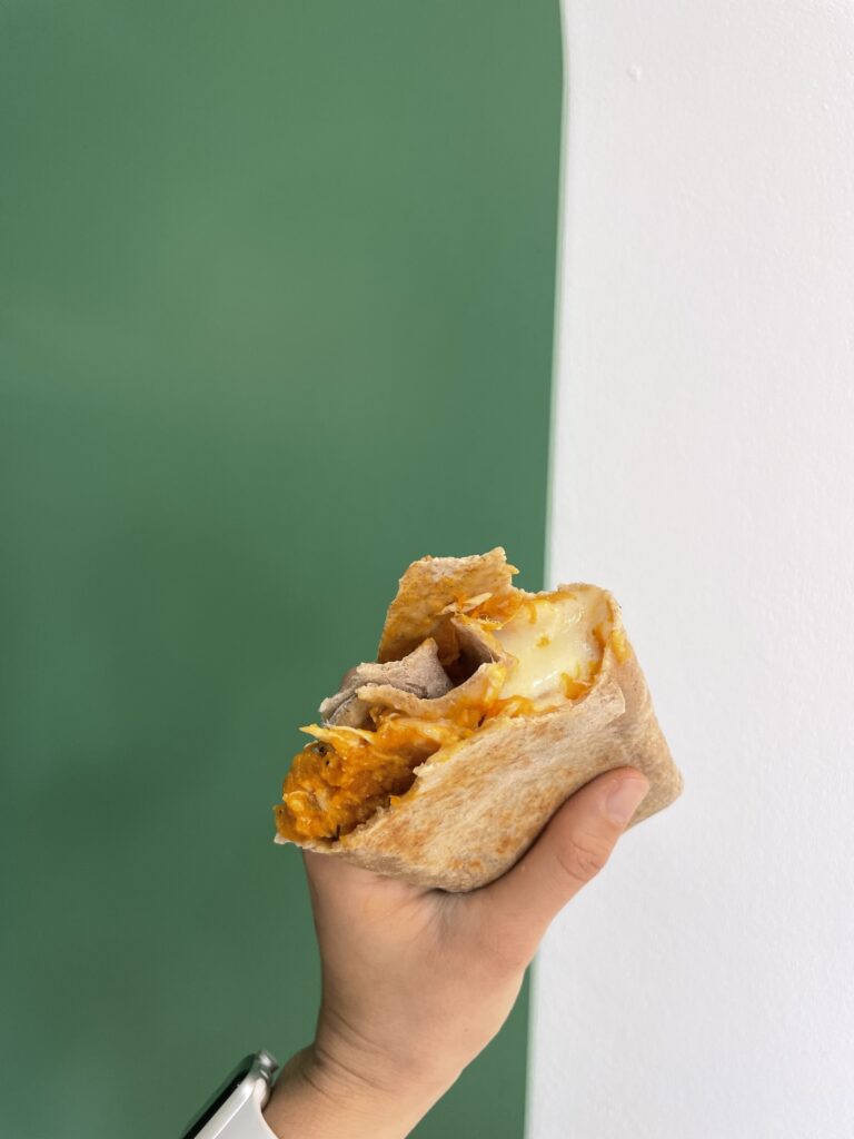 WRAP POLLO Y CALABAZA